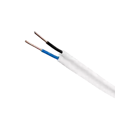 Cablu PLAT INTENC 2X1 PANGLICA de cupru rigid cu izolatie si manta din PVC NYIFY-O/J