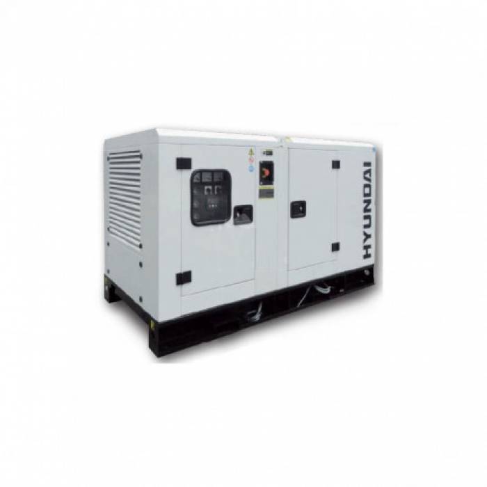 Generator de curent trifazat 25 kW insonorizat cu motor diesel HYUNDAI DHY34KSE